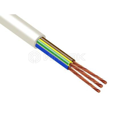 Провод TOKOV ELECTRIC ПВС 3х2.5 (2х2.5+1х2.5) 380В Б (уп.5м) 1945443 изображение, фото