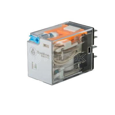Реле 6А 4CO 12В DC тест кнопка LED Systeme Electric SXM4AB2JD изображение, фото