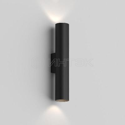 Светильник 15Вт 2xGU10 IP20 LED настен. алюм. черн. DENKIRS 723064 изображение, фото
