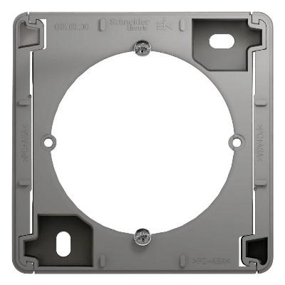 Коробка ОП Glossa алюм. Systeme Electric GSL000300 изображение, фото