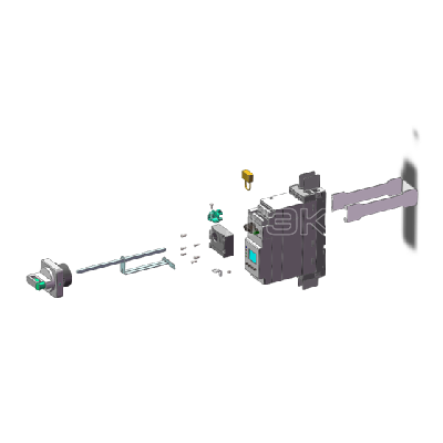 Рукоятка GM2/GM3/MFS черн. Systeme Electric GMAPB54 изображение, фото