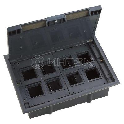 Люк MultiDesk MDK10 на 16мод. IP40 с монтажной коробкой для фальшпола Systeme Electric MDK10116 изображение, фото
