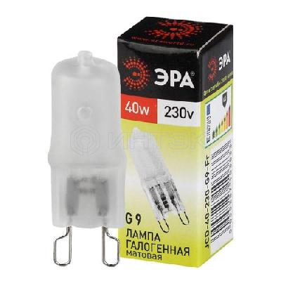 Лампа галогенная G9-JCD-40-230V-Fr 40Вт капсула G9 230В Эра C0027368 изображение, фото