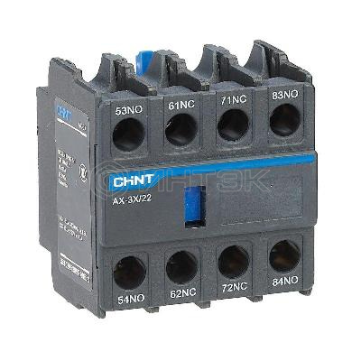 Приставка доп. контакты AX-3X/04 к контактору NXC-06~630 (R) CHINT 938255 изображение, фото