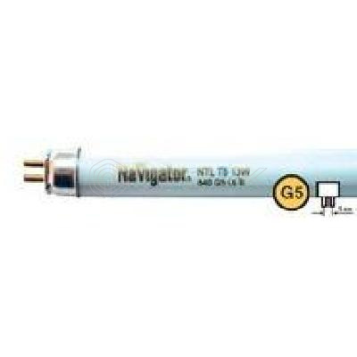 Лампа люминесцентная 94 115 NTL-T4-20-860-G5 20Вт T4 6400К G5 Navigator 94115 изображение, фото