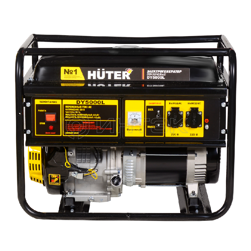 Портативный бензогенератор Huter DY5000L 64/1/5 изображение, фото