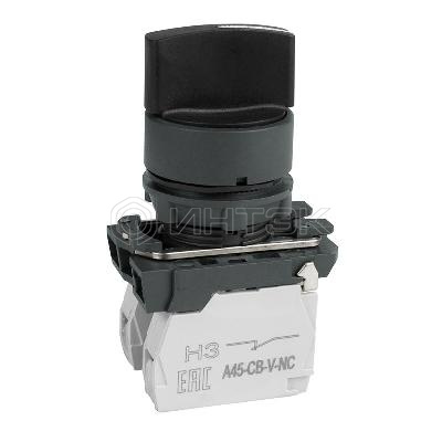 Переключатель OptiSignal D22 C5-S-25 2 положения пластик 1НО+1НЗ XB5AD25 КЭАЗ 332185 изображение, фото