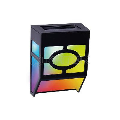 Светильник светодиодный на солнечной батарее SLR-W06-RGB настенный IP44 ФАZА 5040793 изображение, фото