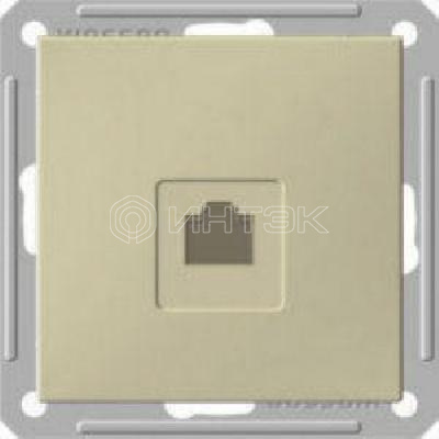 Розетка компьютерная СП W59 RJ45 кат.5E механизм сл. кость Systeme Electric RSI-152K5E-2-86 изображение, фото