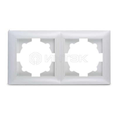 Рамка 2-м VALENZO 6302H бел. ASD / IN HOME 4690612006437 изображение, фото
