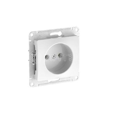 Розетка Glossa 16А без заземл. быстрозажим. клем. механизм бел.  Systeme Electric GSL000141S изображение, фото