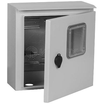 Корпус ЩУ 1/1-0 TITAN 310х300х150мм У1 IP66 метал. IEK MKM51-N-01-54 изображение, фото