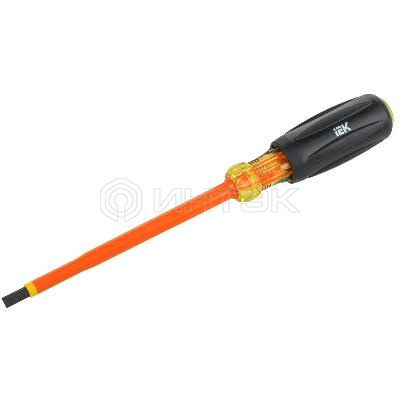 Отвертка диэлектрическая SL6.5х150 Т3 ARMA2L 5 IEK A2L5-SC30-T3-SL-65-150 изображение, фото