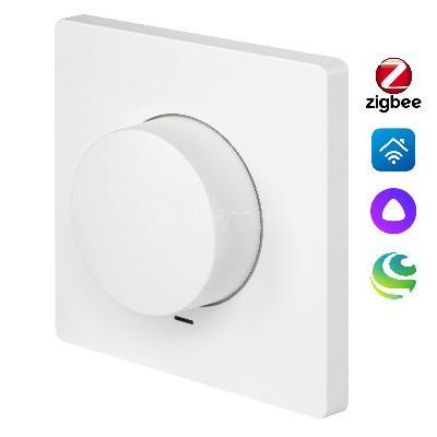 Умный диммер выключатель HOMMYN zigbee DSWZBN01W изображение, фото