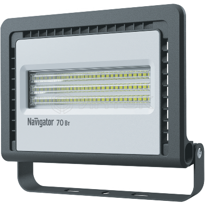 Прожектор светодиодный 14 148 NFL-01-70-6.5K-LED 70Вт 6500К IP65 5950лм черн. Navigator 14148 изображение, фото