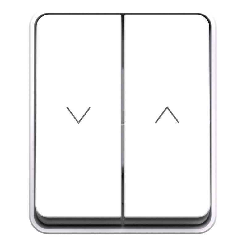 Выключатель для жалюзи 2-кл. ОП AtlasDesign PROFI 10А IP54 бел.  Systeme Electric ATN540119 изображение, фото