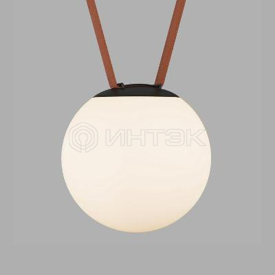 Светильник для трека-ремня Belty Orb 10Вт 3000К IP20 48В DC 180х181мм RA90 120град. со светодиодом акрил бел. DENKIRS 760232 изображение, фото