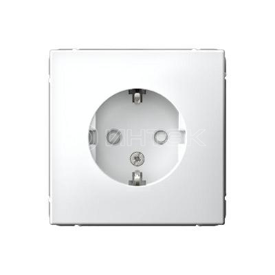 Розетка ArtGallery 16А с заземл. защ. шторки механизм бел.  Systeme Electric GAL000145 изображение, фото