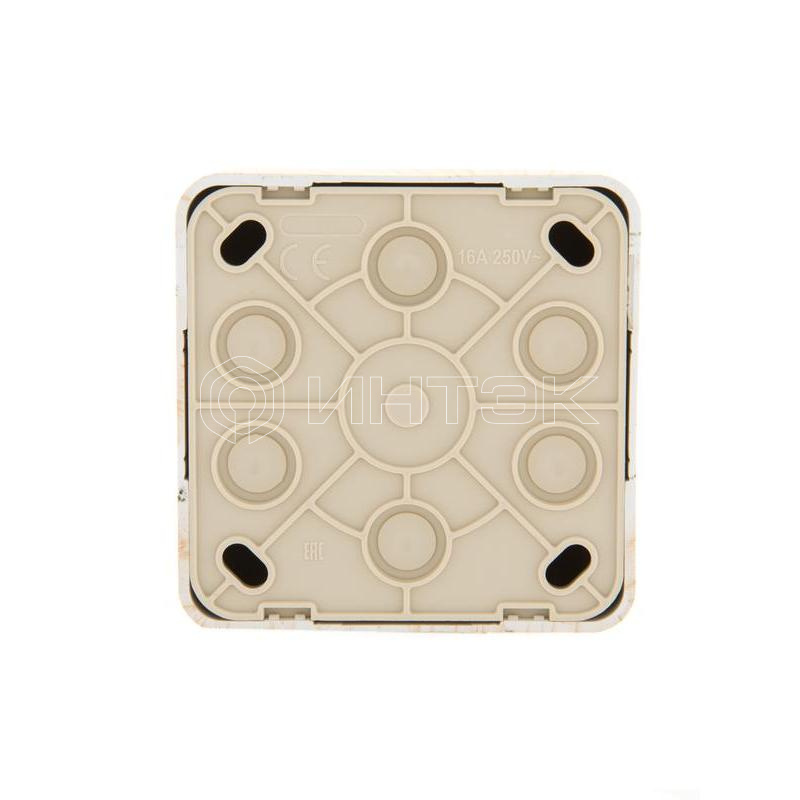 Розетка компьютерная 1-м ОП Viola RJ45 беленый дуб LEZARD 751-5200-139 изображение, фото
