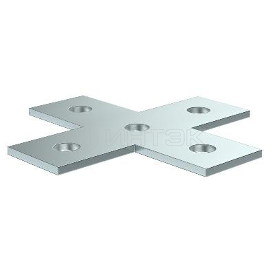 Пластина для STRUT-профиля соединительная X-образ. EZ IEK CLM50D-PXS-136-40 изображение, фото