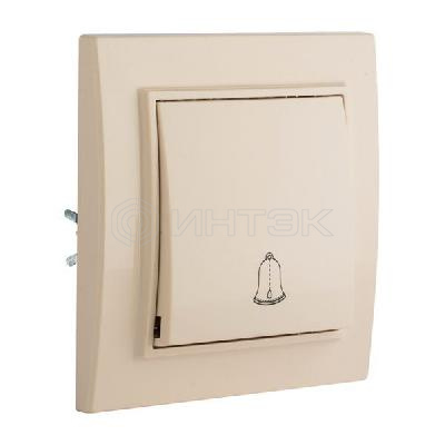 Кнопка звонка СП Минск 10А беж. EKF ERV10-027-20 изображение, фото