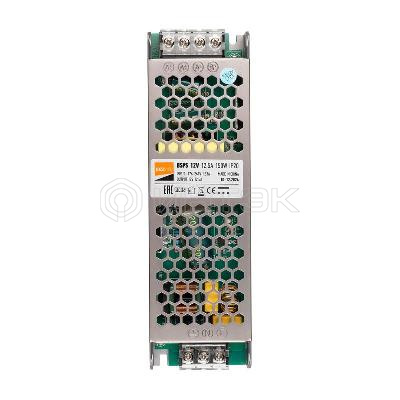 Блок питания для светодиод. ленты BSPS 150Вт 12.5А 12В IP20 метал. JazzWay 3329235A изображение, фото