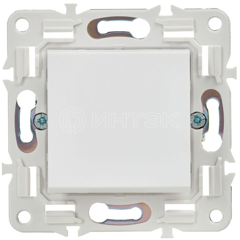 Выключатель проходной 1-кл. SKANDY 10А SK-V02W арктич. бел. IEK SK-V12-0-10-K01 изображение, фото