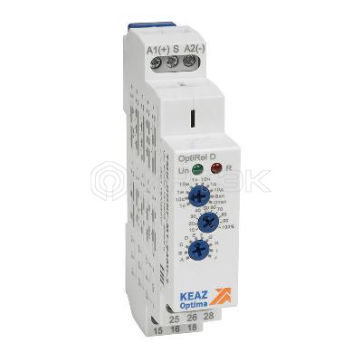 Реле времени OptiRel D TMR-DONF-MT-240U-1 многофункциональное 16А 1СО 12-230АС/DC КЭАЗ 332018 изображение, фото