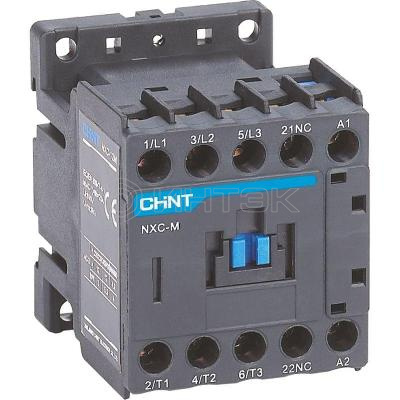Контактор NXC-12M01 12А кат. 220В AC 1НЗ AC-3 (R) CHINT 836592 изображение, фото