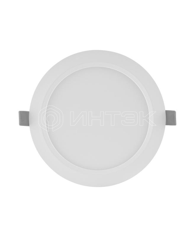 Светильник светодиодный Eco Class Downlight Slim Round 12Вт 4000К IP44 880лм ДВО встраив. дайнлайт кругл. тонкий бел. LEDVANCE 4058075154469 изображение, фото