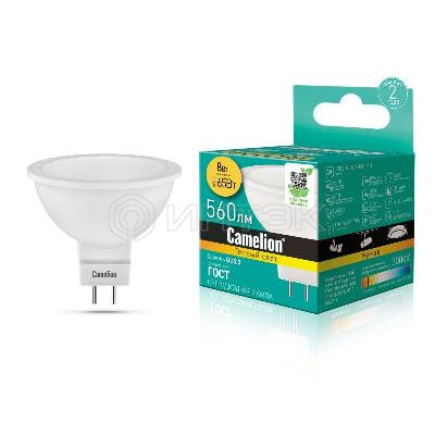 Лампа светодиодная LED8-S108/830/GU5.3 8Вт 220В Camelion 12871 изображение, фото