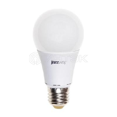 Лампа светодиодная PLED-ECO 7Вт A60 грушевидная 3000К тепл. бел. E27 570лм 230В JazzWay 1033178 изображение, фото
