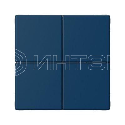 Выключатель сценарный 4-кл. ArtGallery (сх. 1) аквамарин Systeme Electric GAL001174 изображение, фото