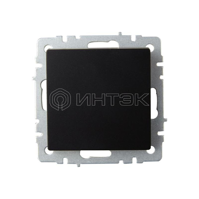 Выключатель 1-кл. СП BRITE ВС10-1-0-БрЧ 10А механизм черн. IEK BR-V10-0-10-K02 изображение, фото