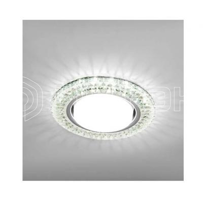 Светильник Emilia LED 53 1 70 полимер со светодиод. подсветкой GX53 прозр. ИТАЛМАК IT8689 изображение, фото