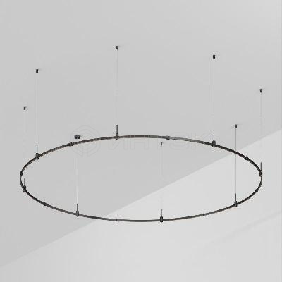 Трек ART-APRIORI-ROUND-HANG-R3000 BK IP20 метал. Arlight 048493 изображение, фото