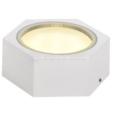 Светильник 5204 GX53 IP65 уличный потолочный бел. IEK LT-UPU0-5204-GX53-1-K01 изображение, фото