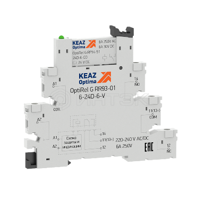 Модуль релейный OptiRel G RM38-51-24D-6-V-CO КЭАЗ 280988 изображение, фото