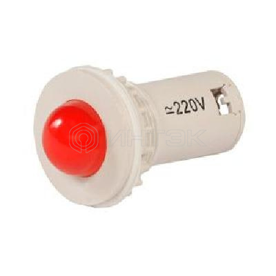 Лампа светодиодная коммутаторная СКЛ-11-К-2-220 220В AC/DC d27 20мКд красн. Электротехник ET510804 изображение, фото