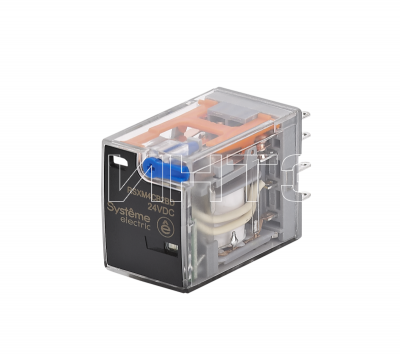 Реле 5А 4перекл. 24В DC тест кнопка LED Systeme Electric RSXM4CB2BD изображение, фото