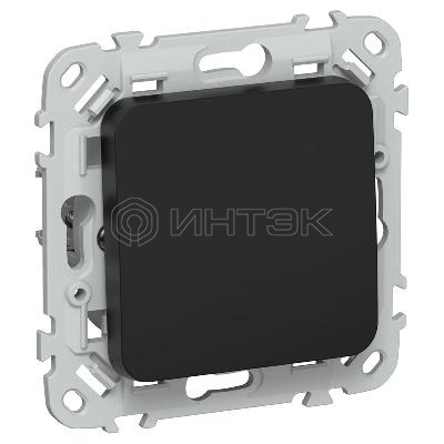 Выключатель 1-кл. СП FLITE ВС11-1-0-ФлЧ 10А механизм черн. IEK FI-V10-0-10-1-K02 изображение, фото