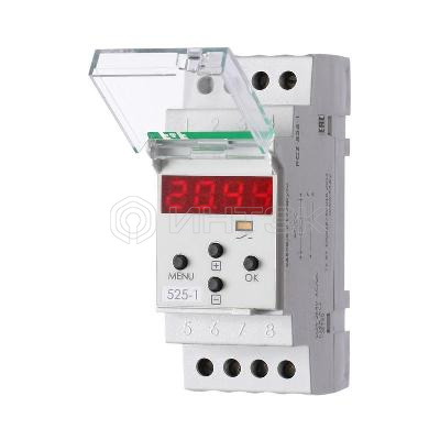 Реле времени астрономическое PCZ-525-1 16А 24-264В AC/DC 1перекл. IP20 ночной перерыв и годовая программа F&F EA02.002.011 изображение, фото