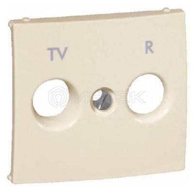 Панель лицевая TV-FM Valena для розетки сл. кость IEK 774342 изображение, фото