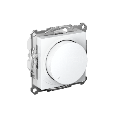 Светорегулятор AtlasDesign (диммер) повор-нажим. LED RC 400Вт мех. лотос Systeme Electric ATN001323 изображение, фото