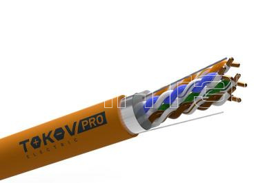 Кабель витая пара F/UTP 4х2х23AWG(0.57мм) кат.6 ZH нг(А)-HF (LSZH) indoor 305м (м) PRO TOKOV ELECTRIC TKP-C06-F42-6-RU-LSZH изображение, фото