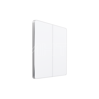 Выключатель 2-кл. СП Systeme Infinity 10А 250В с самовозвратом арктич. лед Systeme Electric FSE000117 изображение, фото