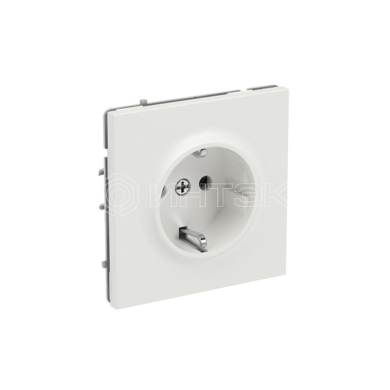 Розетка силовая KANT 2P+E защ. шторки бел. песок DKC 7010003 изображение, фото