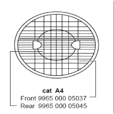 Аксессуар MVF403 FRONT REFLECTOR ASSY CAT A4 PHILIPS 996500005037 изображение, фото