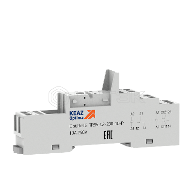 Розетка для реле OptiRel G RR95-52-230-10-P КЭАЗ 281175 изображение, фото
