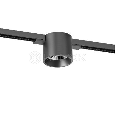 Светильник трековый SHINE SPOT 8Вт 3000К IP20 48В DC 70х60 RA90 со светодиодом алюм. темн. никель DENKIRS 764349 изображение, фото